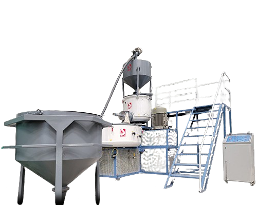 sai machine tools pvc mixture