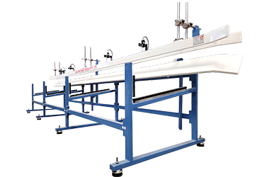 tip table for hdpe pipe cuttings