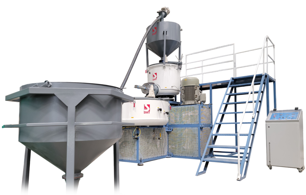 high speed PVC compound mixer