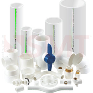 pvc pipes samples by sai machine tools