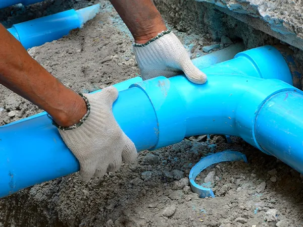 opvc pipe is fitting